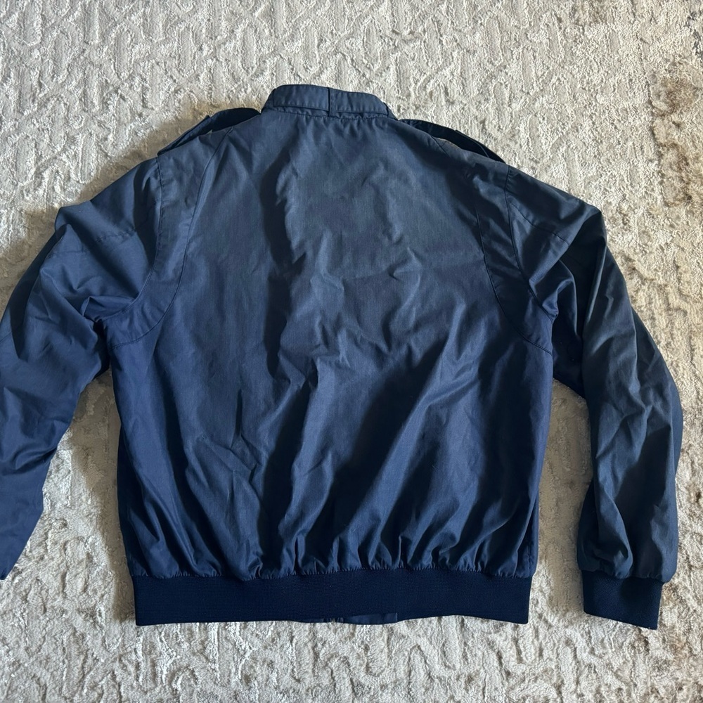 Vintage Le Parot men’s large Navy Jacket - Picture 2 of 5